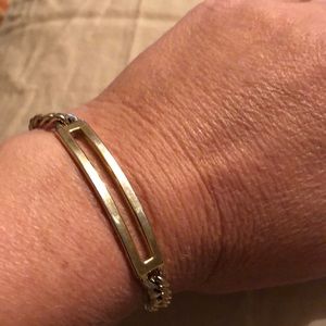 Gold Tone Speidel Bracelet free w/bundle